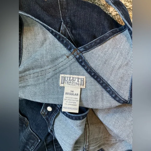 DoubleFlex work denim overalls - Picture 2 of 3